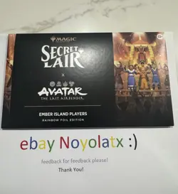 MTG Secret Lair x Avatar: The Ember Island Players - Foil - Sealed - Image 1