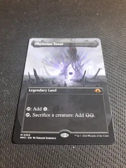 1x MTG Phyrexian Tower - Borderless Near Mint, English - Modern Horizons 3 - Image 1