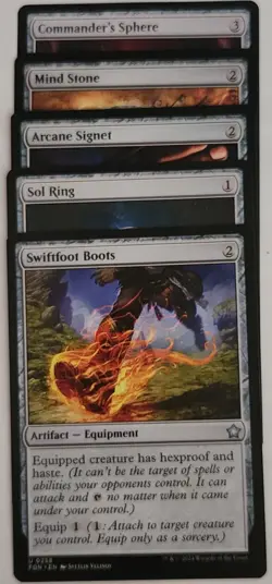Build Your Own Commander Deck Starter Staples for EDH LP sol ring signet MTG - Image 5