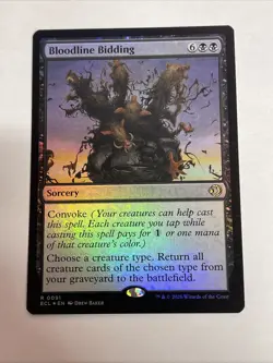 Bloodline Bidding Lorwyn Eclipsed Foil #81 Rare - Image 1