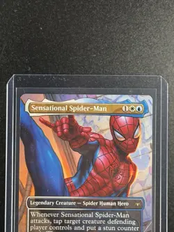 Wizards of the Coast MTG - MAR - Sensational Spider-Man Borderless #0025 Rare - Image 2