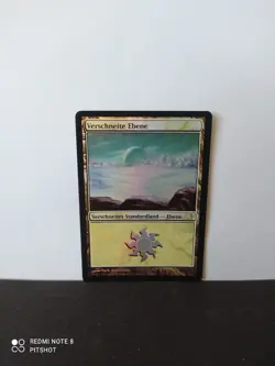 FOIL Verschneite Ebene / Snow-Covered Plains - MTG Magic - Image 1