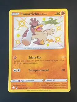 CARTE POKEMON CANARTICHO DE GALAR SV063/SV122 FR EB DESTINEES RADIEUSES - NEUF - Image 1