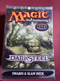 Magic: The Gathering Darksteel Theme Deck Swarm and Slam - Factory Sealed - Image 1