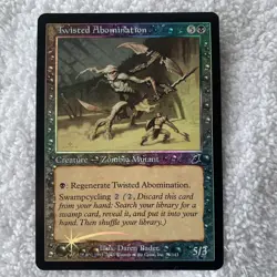 FOIL Twisted Abomination - Scourge ~ UNPLAYED NM/MT ~ Black MtG Magic - Image 1