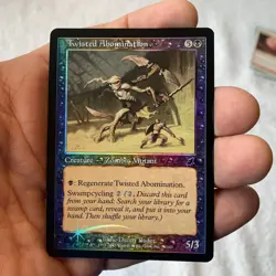 FOIL Twisted Abomination - Scourge ~ UNPLAYED NM/MT ~ Black MtG Magic - Image 5