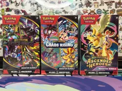 Pokemon Ascended Heroes Pitch Black & Chaos Rising Booster Bundles 🚀Free Ship🚀 - Image 1