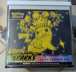 Surging Sparks Pokemon Center ETB Sealed - Image 1