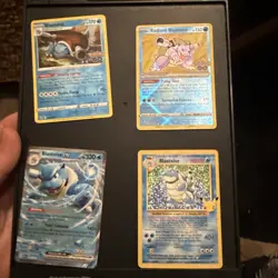 Blastoise Celebration Pokemon Go And Ex Pokemon Card Rare Holo Lot - Image 1