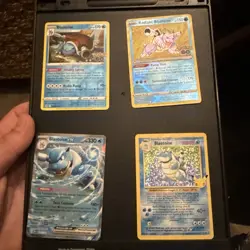 Blastoise Celebration Pokemon Go And Ex Pokemon Card Rare Holo Lot - Image 2