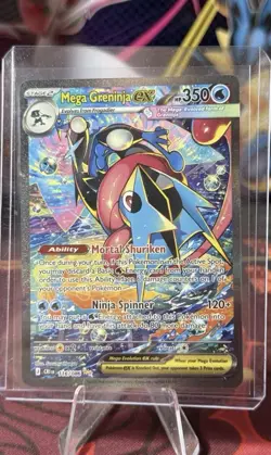 Pokemon TCG Holo Ultra Rare Mega Greninja Ex sir- Chaos Rising - Image 1