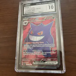 🔥Pokemon Gengar ex 193/162 Temporal Forces Ultra Rare Holo CGC 10🔥 - Image 2