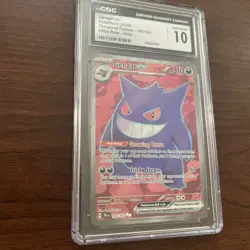 🔥Pokemon Gengar ex 193/162 Temporal Forces Ultra Rare Holo CGC 10🔥 - Image 3