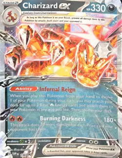 NM+ Charizard ex 196 Holo Black Star Promo, SVP- Pokemon TCG - Image 2