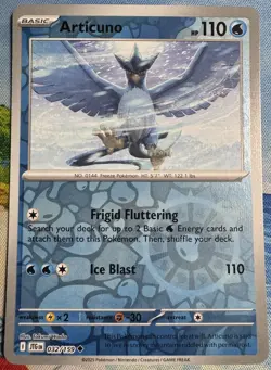 Articuno 032/159 Uncommon Journey Together Pokemon Reverse Holo NM - Image 1