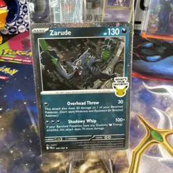 Zarude Pitch black promo gamestop NEW SEALED Good Centered! - Image 4