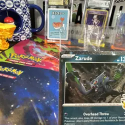 Zarude Pitch black promo gamestop NEW SEALED Good Centered! - Image 5