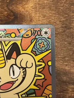 Pokemon Meowth ex 121/088 Me03: Perfect Order Holo GEM 💎 CLEAN - Image 3