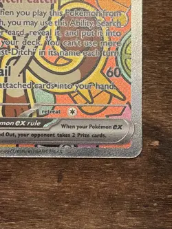 Pokemon Meowth ex 121/088 Me03: Perfect Order Holo GEM 💎 CLEAN - Image 4