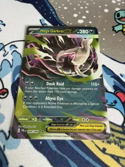 Pokemon TCG Mega Darkrai Ex 48/84 | Pitch Black Double Rare Holo NM/M - Image 1
