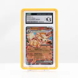 2023 Pokemon Arcanine ex Holo #032 Scarlet & Violet - CGC 9.5 Mint+ - Image 1