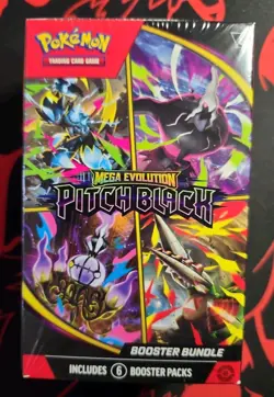Pokemon TCG Mega Evolution Pitch Black Booster Bundle NEW! - Image 1