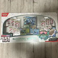 Pokemon SV 151 Blooming Waters Venusaur/Blastoise ex EN sealed - Image 1
