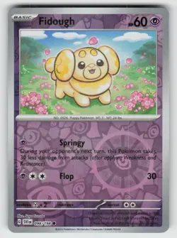 Reverse Holo Fidough 098/198 Common Scarlet & Violet Near Mint - Image 1