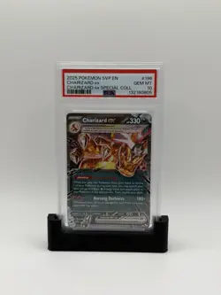 The Pokemon Company 2025 Pokemon English Charizard ex 196 PSA 10 Holo - Image 1