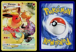 FLAREON TG01/TG30 HOLO BRILLIANT STARS TRAINER GALLERY POKEMON NM - Image 3
