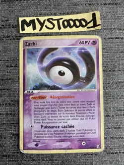 Carte Pokemon Zarbi H/28 Holo Ex Forces Cachees Francais Occasion - Image 1