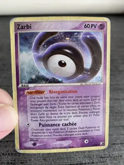 Carte Pokemon Zarbi H/28 Holo Ex Forces Cachees Francais Occasion - Image 4