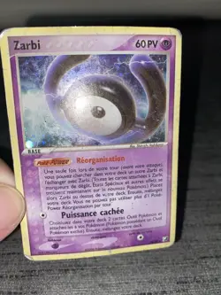 Carte Pokemon Zarbi H/28 Holo Ex Forces Cachees Francais Occasion - Image 5