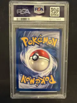 1999 POKEMON FOSSIL 1ST EDITION #4 DRAGONITE-HOLO PSA 8 - Image 2