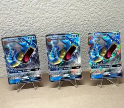 Pokemon TCG Gyarados GX SM212 Holo Promo English Card Lot of 3 - Image 1