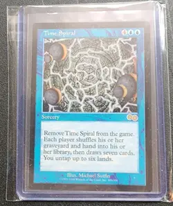 Magic The Gathering Card Time Spiral - Image 1