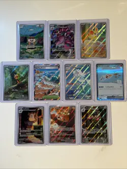 Pokemon Full Art Lot 10 Cards / All Full Arts - Image 1