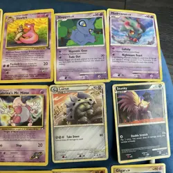 Pokemon Cards Joblot of 17 used - Image 3