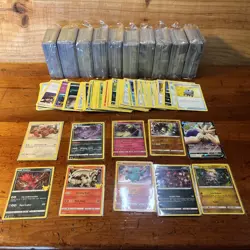 1100+ Pokemon TCG Card Lot 11 Bagged Bundles V VMAX ex Holo English - Image 1