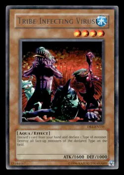 Duel Monsters Tribe-Infecting Virus #DRI-EN131 Yu-Gi-Oh! TCG Single Card - Image 1