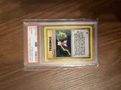Giovanni 2000 Gym Challenge Holo Pokemon Card 18/132 PSA 8 - Image 1