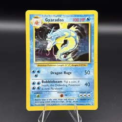 GYARADOS - 6/102 - Base Set - Holo - Pokemon Card - DMG - Image 1