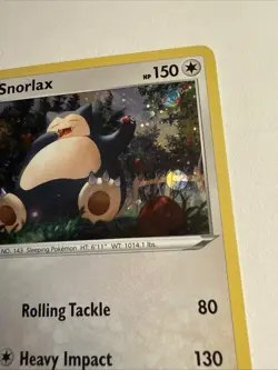 Snorlax 140/202 Cosmos Holo Rare 2020 Pokemon Sword & Shield Card - Image 5