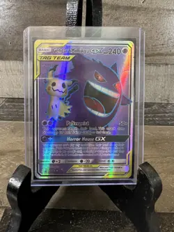 Gengar & Mimikyu GX (Full Art) 164/181 Sm-Team Up Holo Rare - Image 1