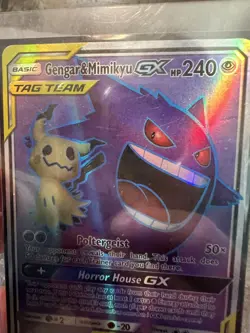 Gengar & Mimikyu GX (Full Art) 164/181 Sm-Team Up Holo Rare - Image 4