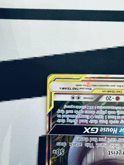 Pokemon Gengar & Mimikyu GX TAG TEAM Ultra Rare Full Art Holo 53/181 English - Image 5