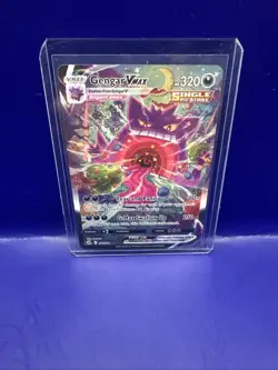 Pokemon Gengar VMAX 271/264 Secret Rare Alt Art Fusion Strike NM - Image 1