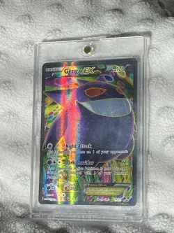Gengar EX Full Art Ultra Rare Holo 114/119 XY Phantom Forces Basic HP 170 - Image 2