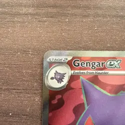 Pokemon Gengar EX 193/162 Ultra Rare Full Art Temporal Forces - NM - Image 3