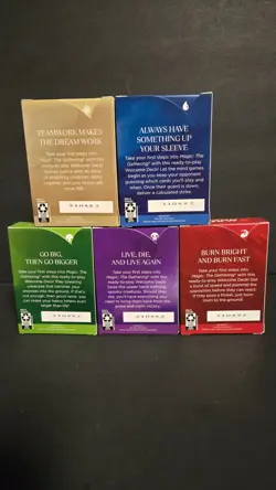 MAGIC THE GATHERING 2024 WELCOME DECK SET OF 5 NIB NEVER OPENED - Image 2